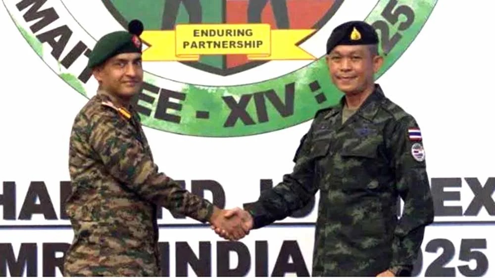 India-Thailand Joint Military Exercise "Maitree-XIV" Begins